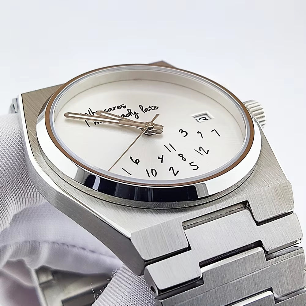 NH35 Watches Who Case Dial Watches Sapphire Glass Waterproof Watches Automatic Movement Mechanical Watches Luxury Men'S Watches