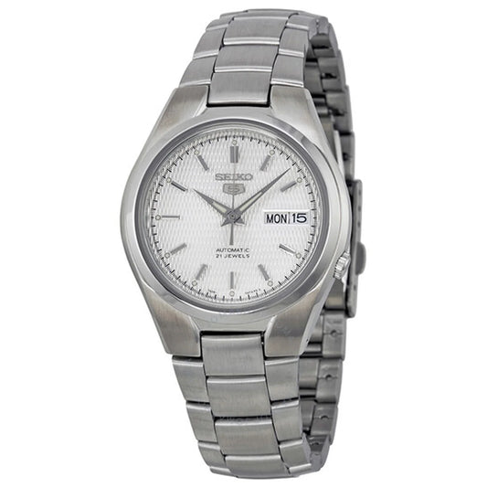 Men'S 5 Automatic Silver Dial Watch SNK601