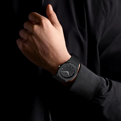 1142-4 Business Men'S Watch Men'S Quartz Watch Classic Fashion round Watch Art Arabic Digital New Watch Men'S Clock