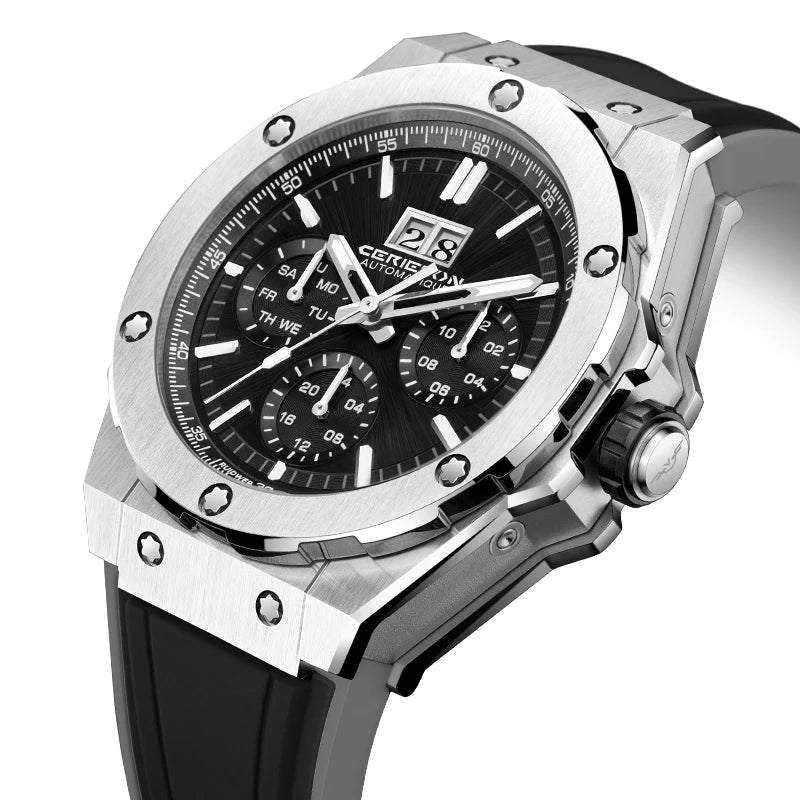 New Luxury Mens Automatic Watch Pagani Designs Mechanical Watches for Man Wristwatches Waterproof Movement Sapphire Reloj Homber