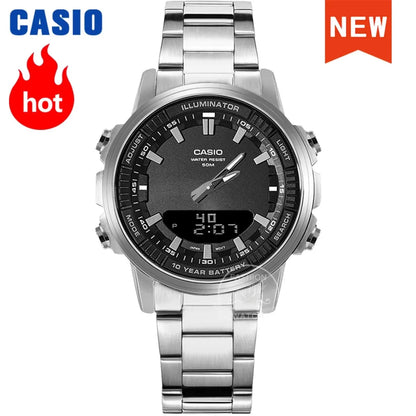 Watch for Men Top Luxury Set Quartz 50M Waterproof Chronograph Men Watch Sport Military Watch Relogio Masculino