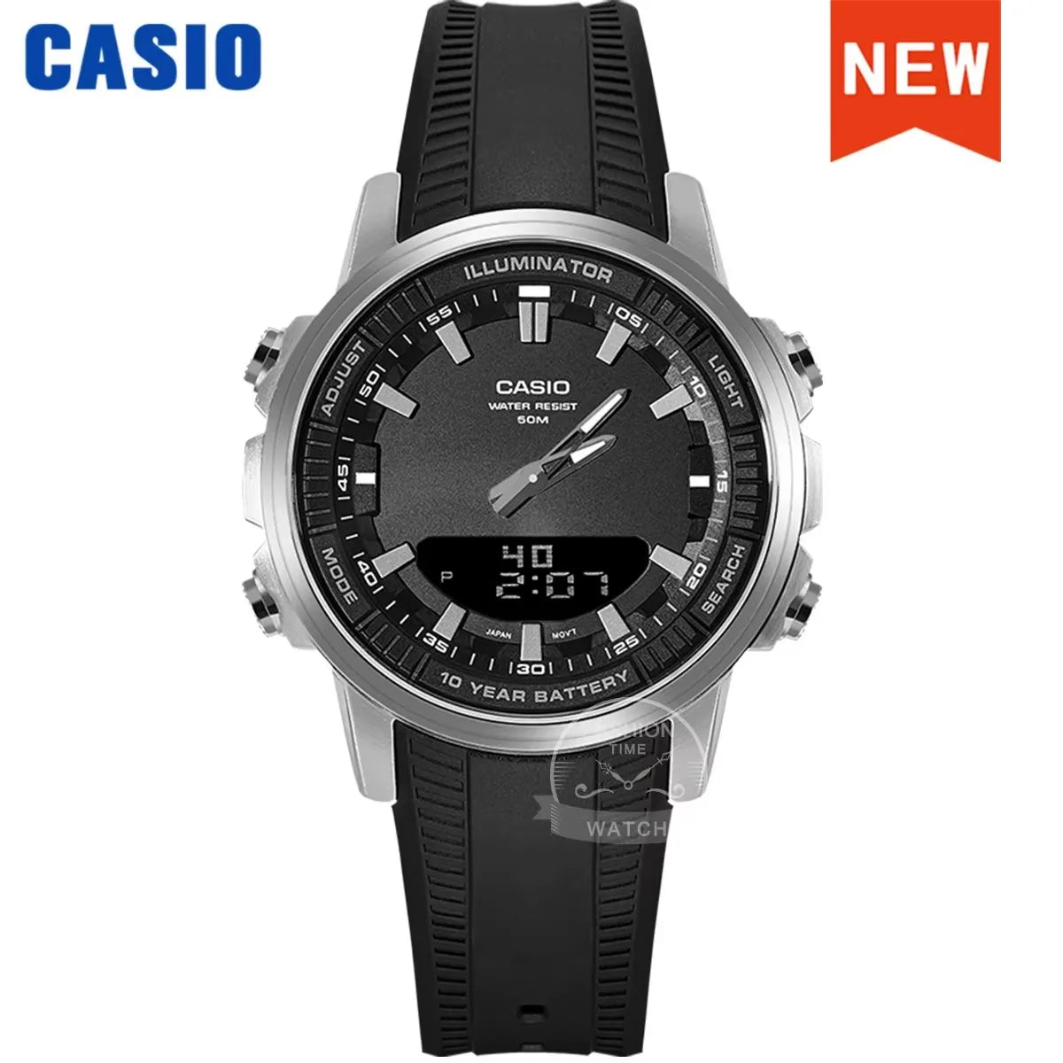 Watch for Men Top Luxury Set Quartz 50M Waterproof Chronograph Men Watch Sport Military Watch Relogio Masculino