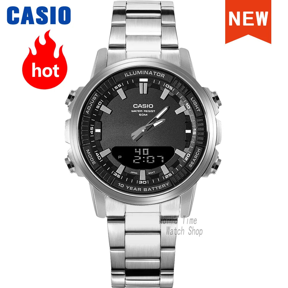 Watch for Men Top Luxury Set Quartz 50M Waterproof Chronograph Men Watch Sport Military Watch Relogio Masculino