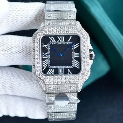 Diamond Watch Designer Watches Automatic Mechanical Movement Waterproof Bracelet Sapphire Stainless Steel 904L 40Mm Fashion Wristwatch Montre De Luxe