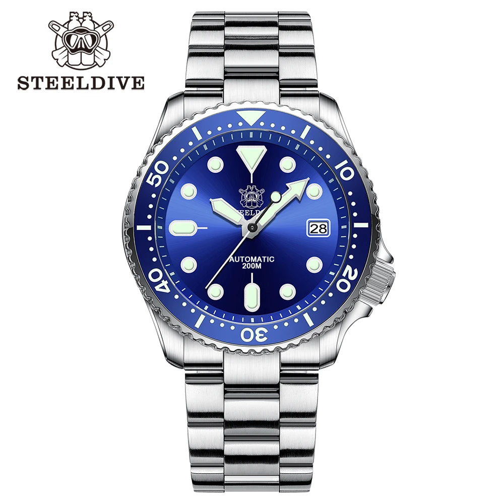 SD1973 Men'S Watch Dive Watch Automatic Mechanical Men'S Watch NH35 Bracelet 41Mm Diver Watch Men Watches
