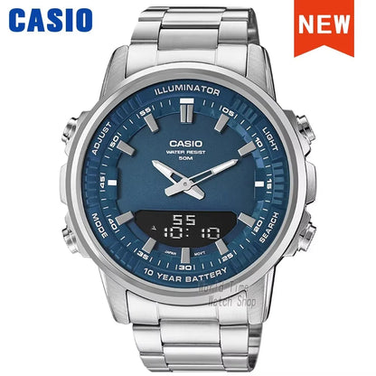Watch for Men Top Luxury Set Quartz 50M Waterproof Chronograph Men Watch Sport Military Watch Relogio Masculino