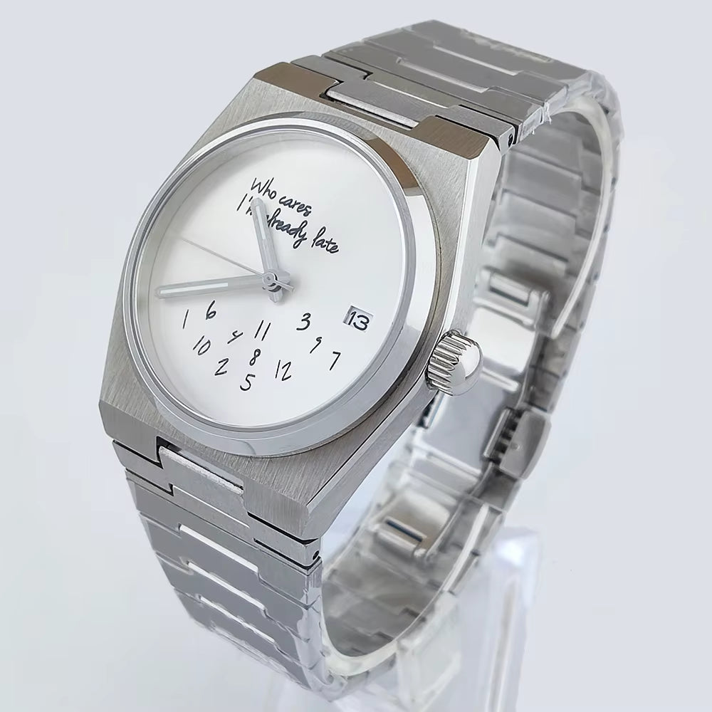 NH35 Watches Who Case Dial Watches Sapphire Glass Waterproof Watches Automatic Movement Mechanical Watches Luxury Men'S Watches