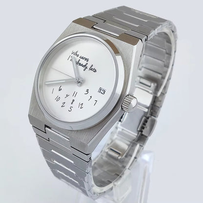 NH35 Watches Who Case Dial Watches Sapphire Glass Waterproof Watches Automatic Movement Mechanical Watches Luxury Men'S Watches