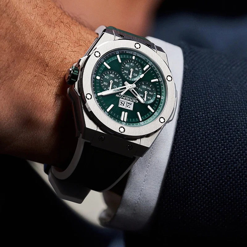 New Luxury Mens Automatic Watch Pagani Designs Mechanical Watches for Man Wristwatches Waterproof Movement Sapphire Reloj Homber