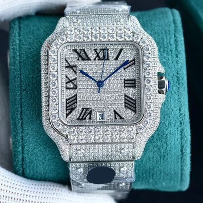 Diamond Watch Designer Watches Automatic Mechanical Movement Waterproof Bracelet Sapphire Stainless Steel 904L 40Mm Fashion Wristwatch Montre De Luxe