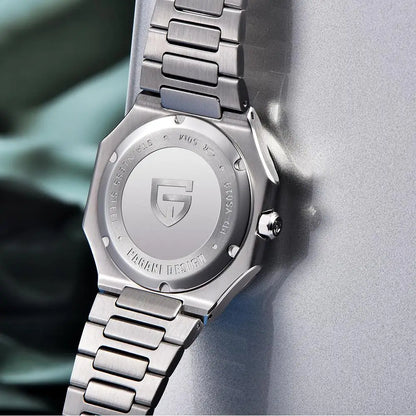 2025 New  Quartz Wristwatch Checkered Watch Mechanical Scanning Sapphire Stainless Steel Waterproof Watch for Men