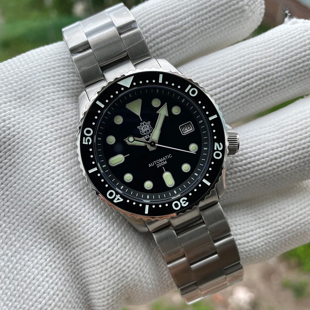 SD1973 Men'S Watch Dive Watch Automatic Mechanical Men'S Watch NH35 Bracelet 41Mm Diver Watch Men Watches