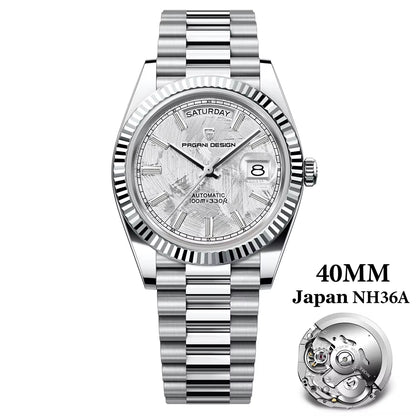 2026 New  DD40 Luxury Rose Gold Automatic Watch for Men Mechanical Watches AR Sapphire Glass Date Wrist Watch Men