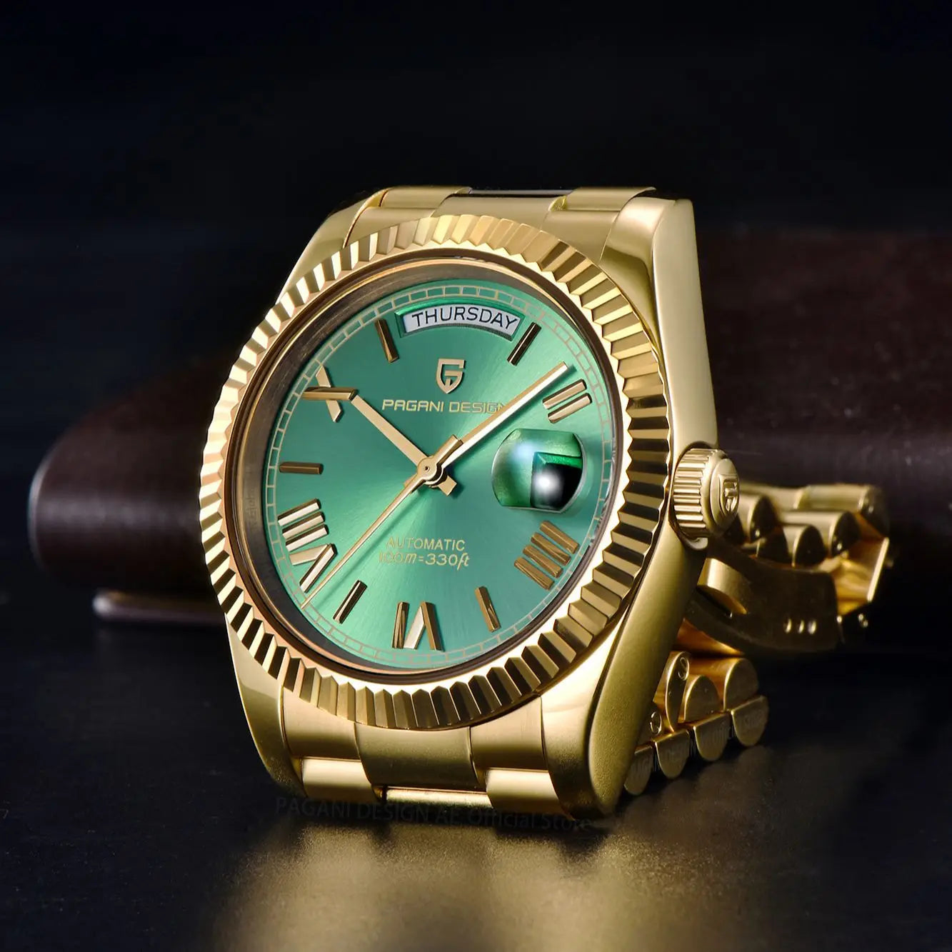 DD36 Gold Green V2 Men'S Mechanical Watches Luxury Automatic Watch for Men 2023 New AR Sapphire Glass Wrist Watch