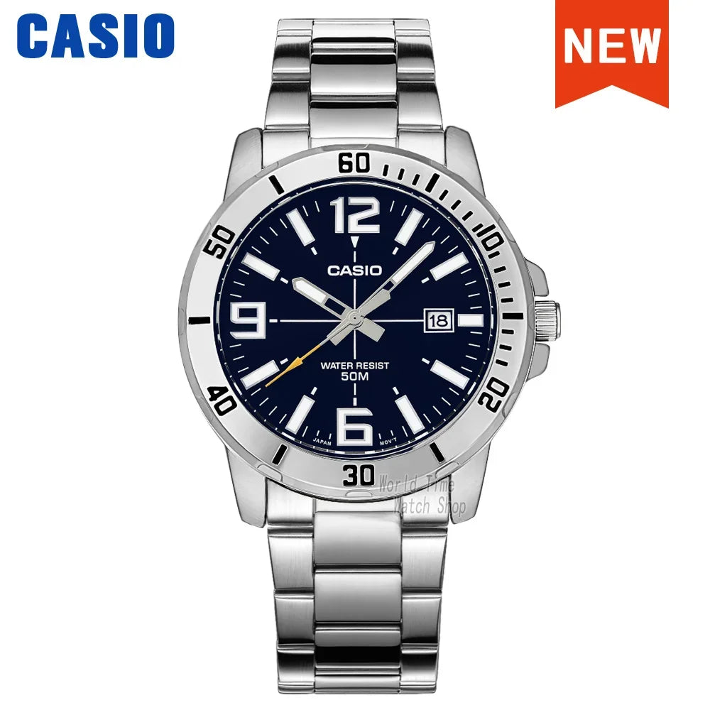 Watch for Men Top Luxury Set Quartz 50M Waterproof Chronograph Men Watch Sport Military Watch Relogio Masculino