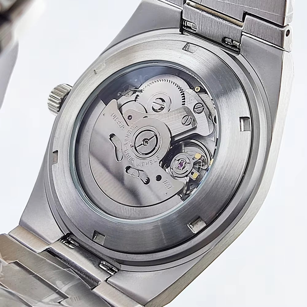 NH35 Watches Who Case Dial Watches Sapphire Glass Waterproof Watches Automatic Movement Mechanical Watches Luxury Men'S Watches