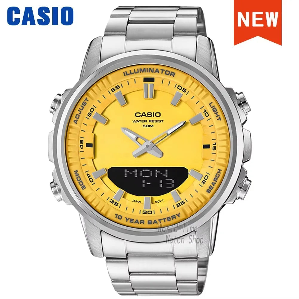 Watch for Men Top Luxury Set Quartz 50M Waterproof Chronograph Men Watch Sport Military Watch Relogio Masculino