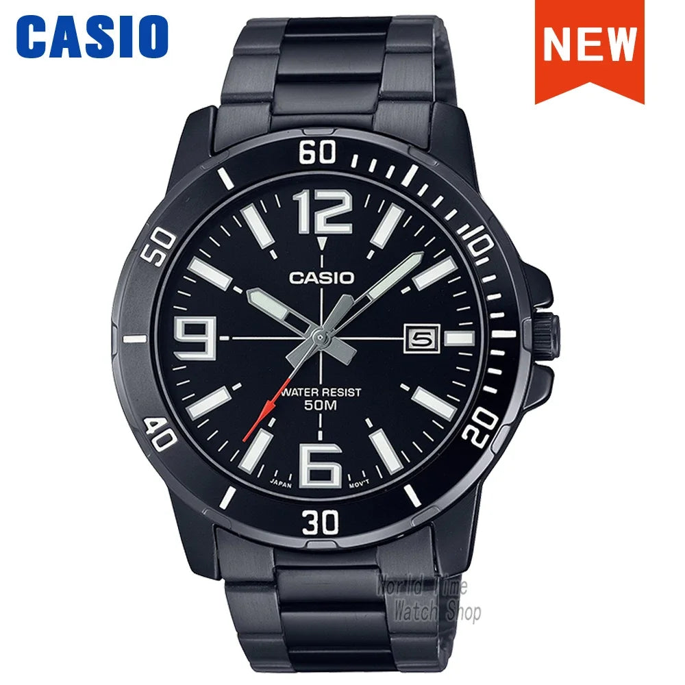 Watch for Men Top Luxury Set Quartz 50M Waterproof Chronograph Men Watch Sport Military Watch Relogio Masculino