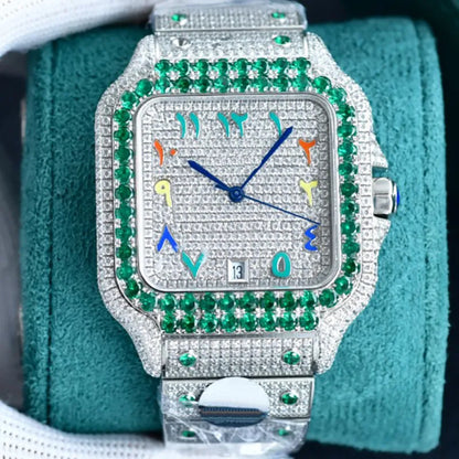 Diamond Watch Designer Watches Automatic Mechanical Movement Waterproof Bracelet Sapphire Stainless Steel 904L 40Mm Fashion Wristwatch Montre De Luxe
